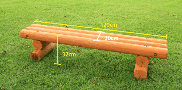 木製　ベンチ詳細